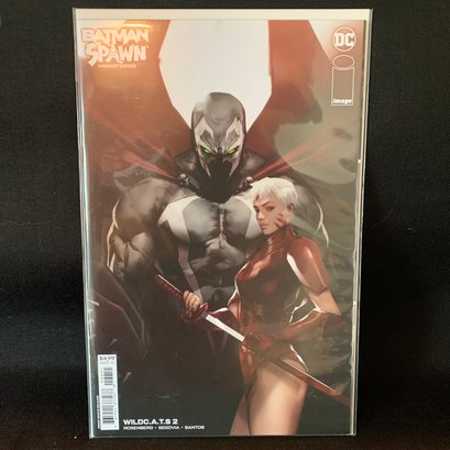 2022 Batman/Spawn Variant Cover, Wild C.A.T.S #2, Comic Book