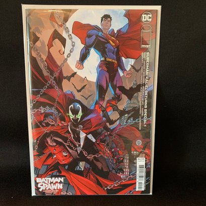 2022 Batman/Spawn, Variant Cover, Superman: Kal-El Returns Special #1, Comic Book