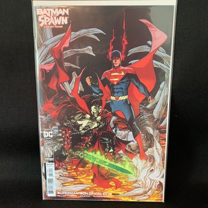 2022 Batman/Spawn, Variant Cover, Superman: Son Of Kal-El #18, Comic Book
