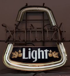 Vintage Natural Light, Neon Bulb Wall Decor, Bar Decor