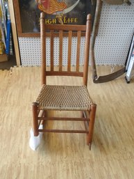 Vintage Wicker Rocking Chair