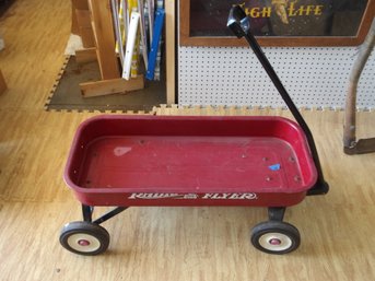 Vintage Radio Flyer Metal Wagon