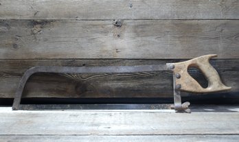 Vintage 26' Hacksaw, Wood Handle