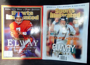 Vintage Sports Illustrated Presents John Elway, Magazines (2)