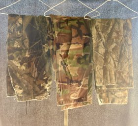 Realtree Camo & Army Camo Pants (3)