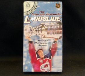 1996 CBS/Fox, NHL, The Colorado Avalanche Landslide, 1995-96 Championship Season VHS, NIP