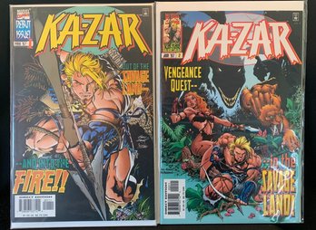 Ka-Zar, May 97/Jun 97, Vol 2, No. 1 & No. 2 NM