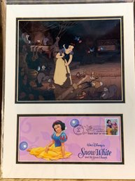 Disney Celebration Snow White #2 USPS Stamp & Photo, NIP