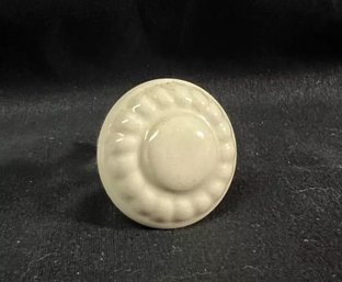 Vintage Porcelain Drawer Knob, QTY 14