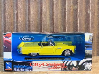 2011 NewRay, City Cruiser Collection, 1956 Ford Thunderbird, 1:43 Scale, NIB