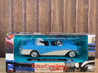 2011 NewRay, City Cruiser Collection, 1955 Buick Century, 1:43 Scale, NIB