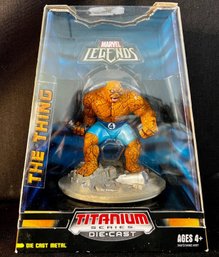 2006 Hasbro, Marvel Legends, Titanium Series, Diecast, The Thing, NIB