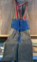 Cabela's Roughneck Jeans With Suspenders, 36 X 30