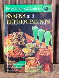 1963 Better Homes And Gardens, Snacks And Refreshments