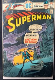 DC Comics Superman 'Vanished', Dec 75, No. 294, GD