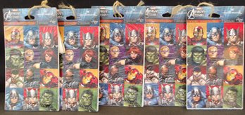 Hallmark, Marvel, Avengers Assemble Sticker Packs (5), NIP