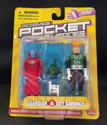 DC Direct, DC Comics, Pocket Super Heroes, Series 2, Guardian & Guy Gardner, NIP