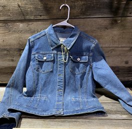 Vintage Women's Jean Jacket, Medium