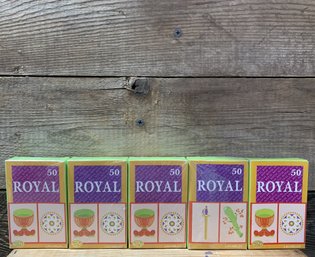 Royal Playing Cards, QTY 5