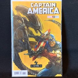 2021 Captain America Vs. Alien Variant, #27, Comic Book