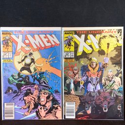 The Uncanny X-Men, Early Oct/Mid Nov, No. 249/252, Comic Books, QTY 2