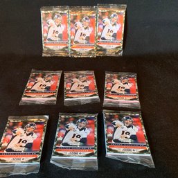 Score 13 Trading Cards, Peyton Manning, QB, Denver Broncos, QTY 9 Packs