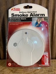 Kidde, Battery Operated Smoke Alarm, General Use, NIP