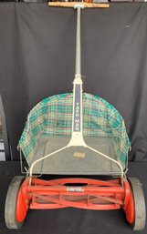 Vintage Yard-Man Push Lawn Mower With Bag