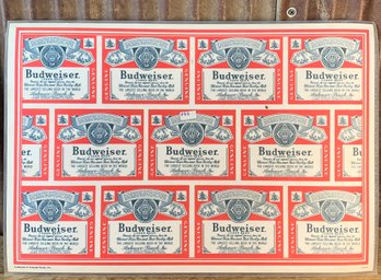 Budweiser Laminated Reversible Placemats (9)