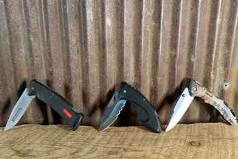 Buck Lock Folding Knife(s), QTY 3