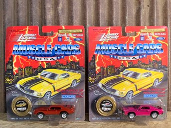 1994 Playing Mantis, Johnny Lightning, 1969 Eliminator & GTO Judge, NIP