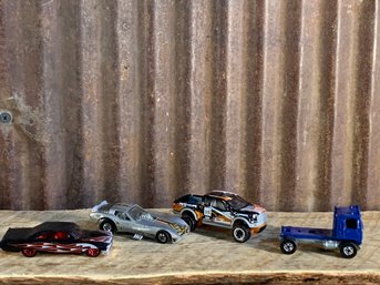 Vintage & Modern Hot Wheels Cars/Trucks, QTY 4