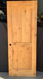 Vintage 80' Solid Wood Door, No Hardware