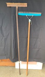 Antique/Vintage Garden Rakes, QTY 2