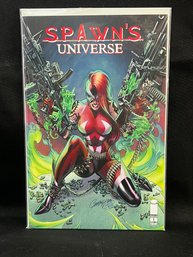 2021 Spawn's Universe No. 1, Spawn Scorched Variant Cover, NM