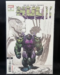 2022 Hulk, No. 3, 2nd Print, 1st Appearance Of Titan Hulk, NM