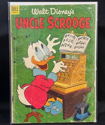 1954 Walt Disney's, Uncle Scrooge No. 5, Golden Age Comic, GD