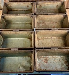 Vintage 4 Loaf Bread Pan, Baker's Bread Pan (2)