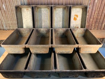 Lockwood MFG Co., Four Loaf Bread Pan, Baker's Bread Pan (3)