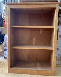 Wood Display Case, Wood Shelves, Three Shelf Case