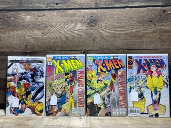 Marvel Comics, The Uncanny X-Men, No. 316, 317, 318, & Special Anniversary Issue (4)