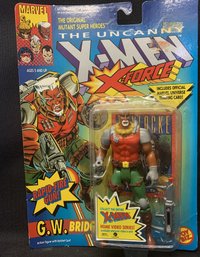 1992 Toy Biz, The Uncanny X-Men, X-Force, G.W. Bridge, NIP