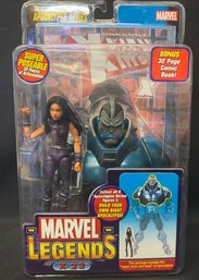 2005 Toy Biz, Marvel Legends, X-23 & Comic Book, NIP