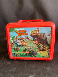 Vintage Aladdin, Dino Riders Lunch Box With Thermos