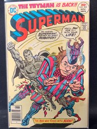 DC Comics Superman, Return Of Toyman, Nov 76, No. 305, FN