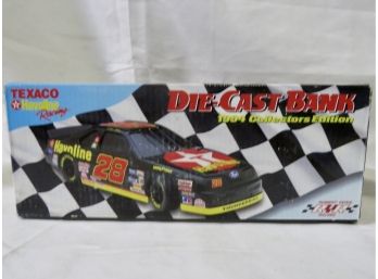 Collector's Edition, Robert Yates Racing Diecast Bank, Texaco Havoline, NIB