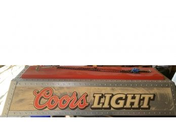 Coors Light Pool Table Light