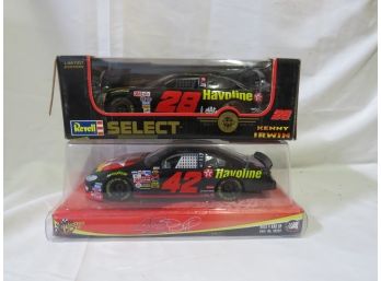 Winner's Circle #42 Havoline Car & Revell #28 Havoline Car, Diecast, 1:24 Scale, NIB