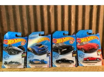 Hot Wheels Cars, 1990s, Diecast, NIP (Qty 4)