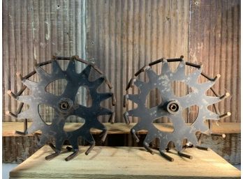 Primitive Farm Row Crop Planter Wheels - QTY 2